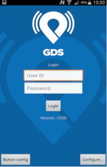 CATS login screen