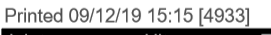 Printed date header
