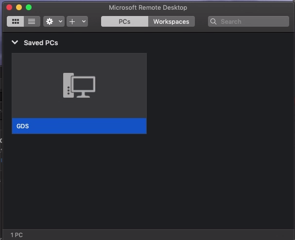 Saved PC